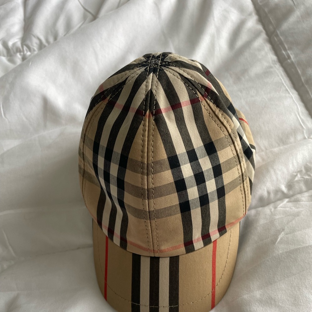 Kids Burberry snap cap